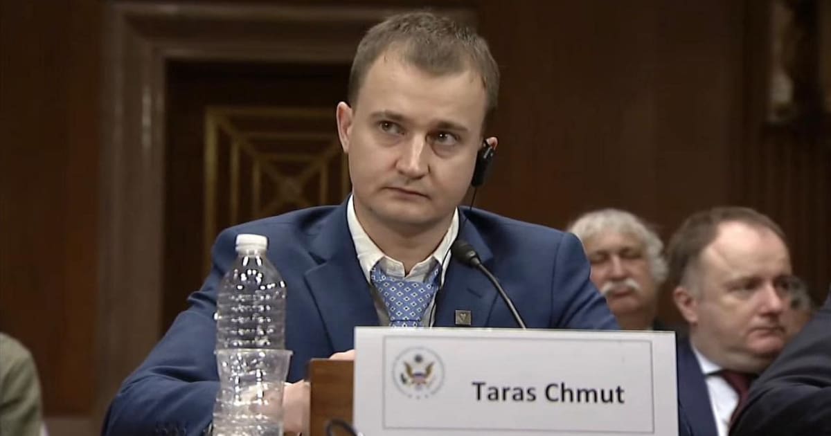Директор фонду «Повернись живим» Тарас Чмут виступив у Конгресі США