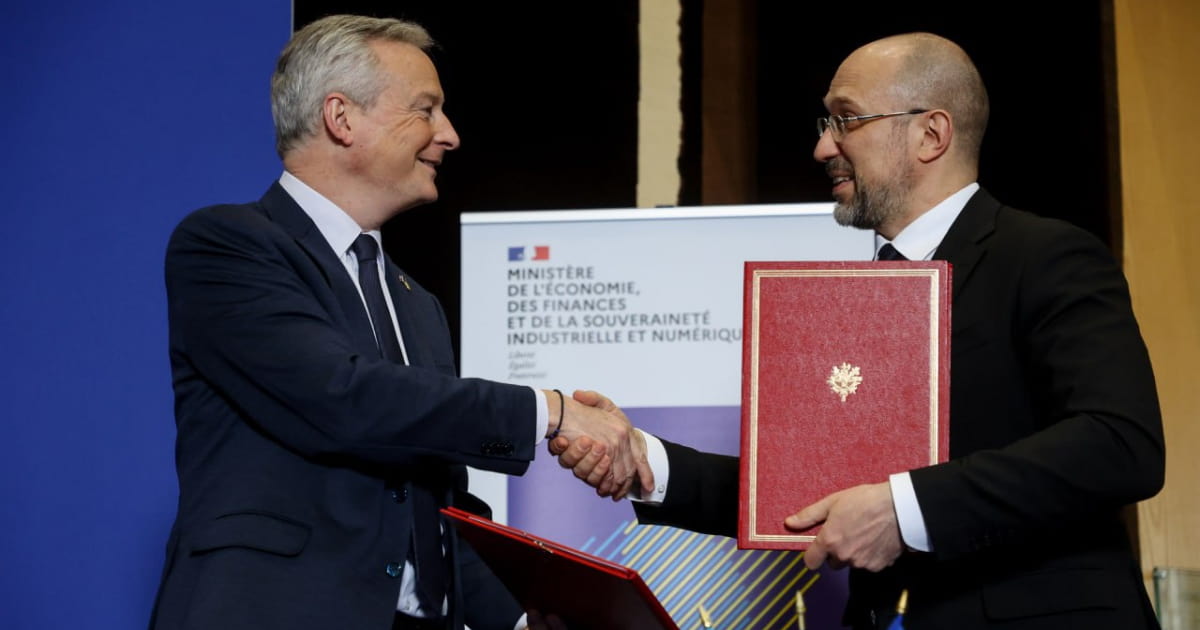 13 грудня уряд України уклав чотири угоди із міжнародними партнерами у Франції