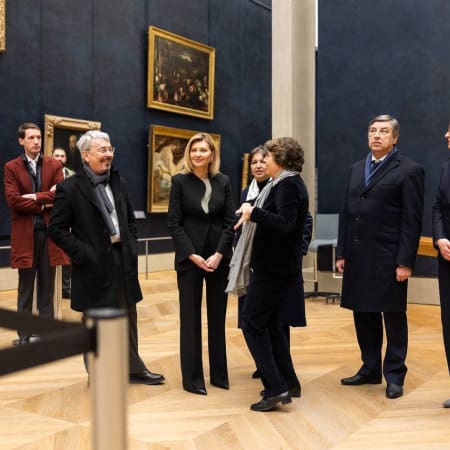 The Louvre, the Ministry of Culture, and the Embassy of Ukraine have signed a memorandum of cooperation