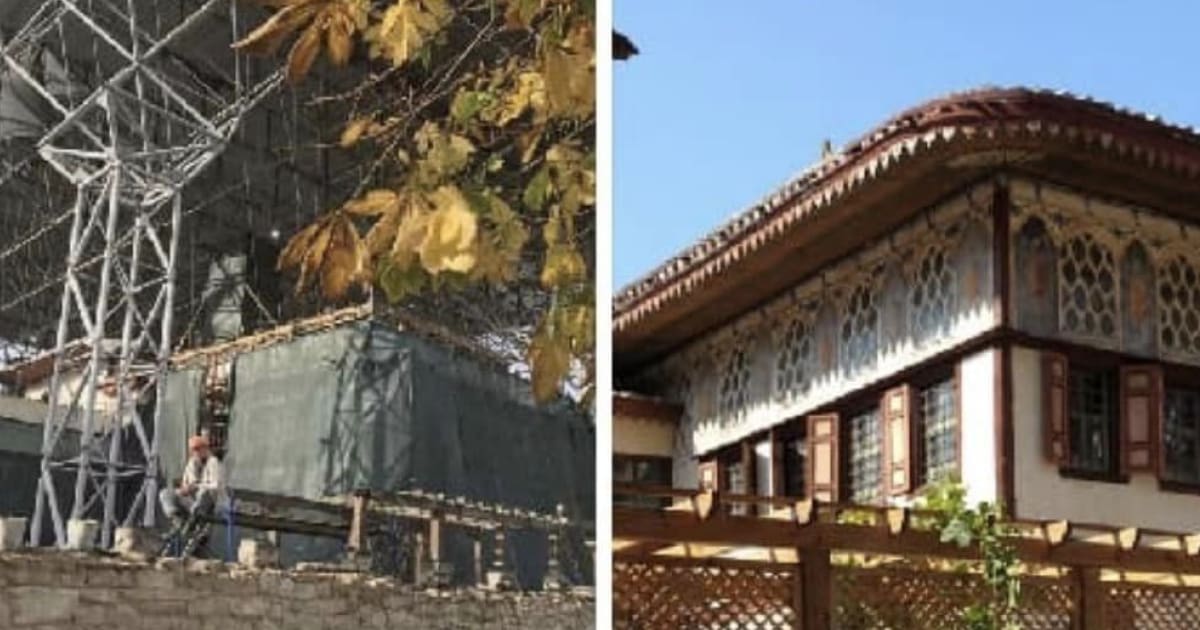 Russians destroyed the Golden Cabinet of Khan Qırım Giray in the Khan's Palace in temporarily occupied Bağçasaray