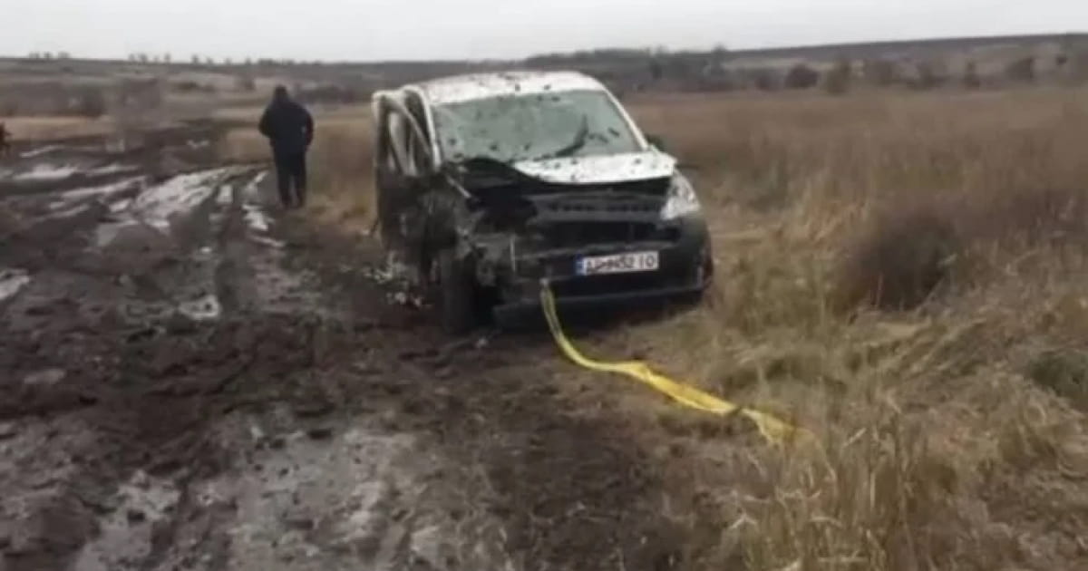 Росіяни розстріляли колону цивільних авто біля Кам’янського на Запоріжжі