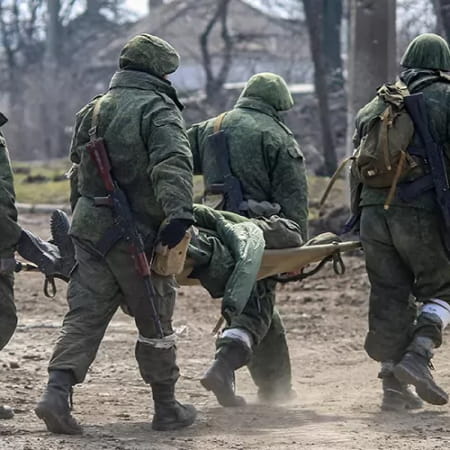 The number of hospitalised Russian military in temporarily occupied Luhansk increases