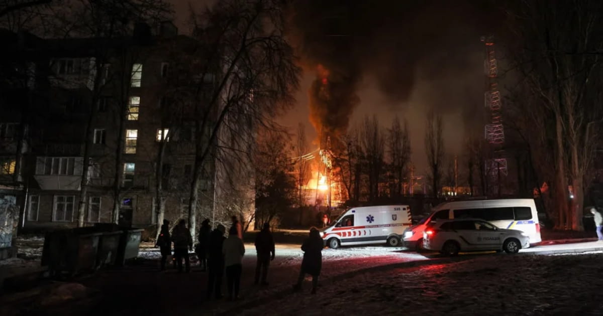 On the night of December 19, the Russians launched a drone attack on Kyiv