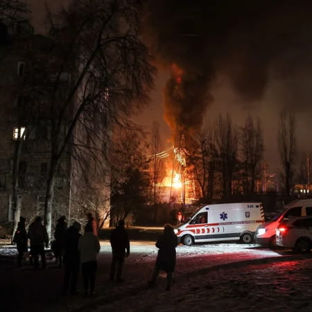 On the night of December 19, the Russians launched a drone attack on Kyiv
