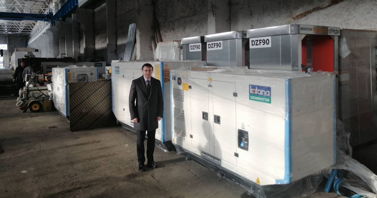 Грузія передала Україні 25 генераторів