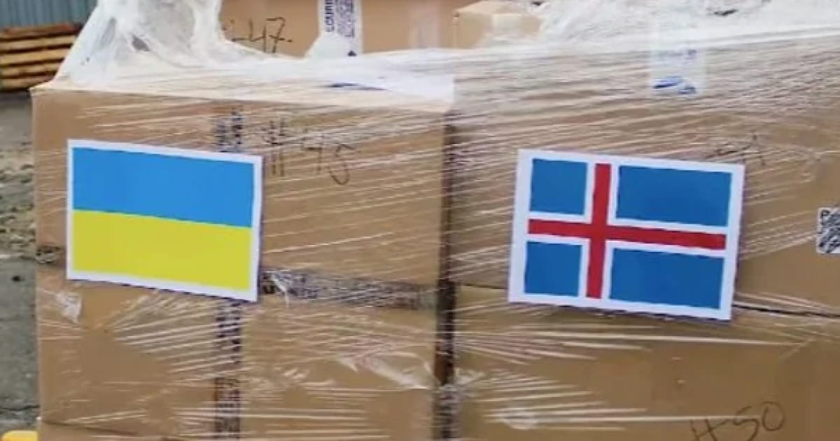 Iceland handed over 12,000 units of winter clothing to the servicemen of the Armed Forces of Ukraine