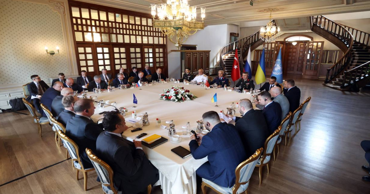 У Стамбулі розпочалася зустріч представників України, Туреччини, РФ та ООН щодо вивезення зерна з українських портів