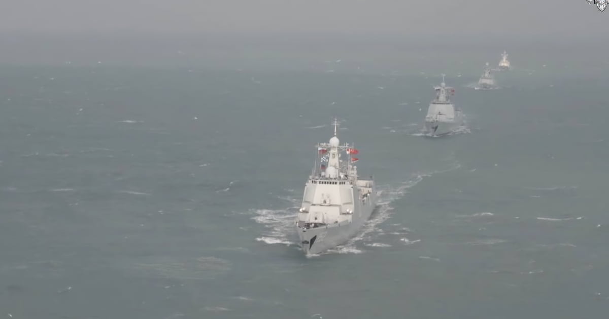 China and Russia conduct joint naval exercises