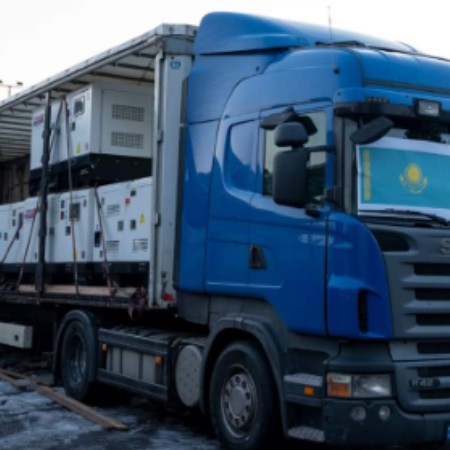 Казахстан передав 41 генератор для українських медичних закладів