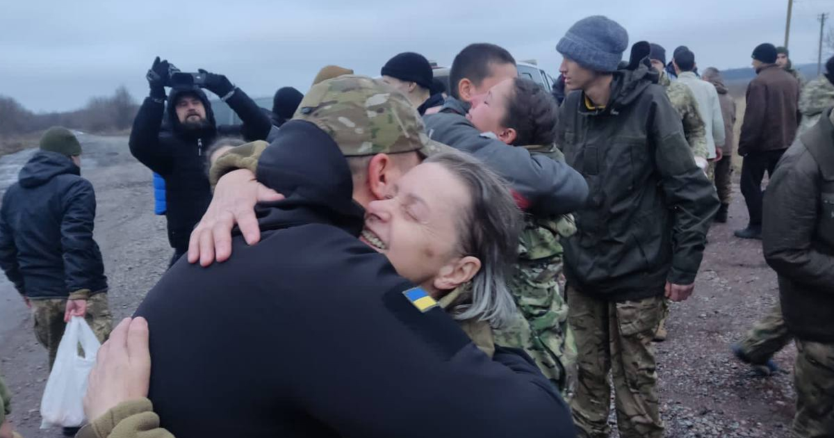 Ukraine has released another 140 people from captivity — Head of the Presidential Office Andrii Yermak.