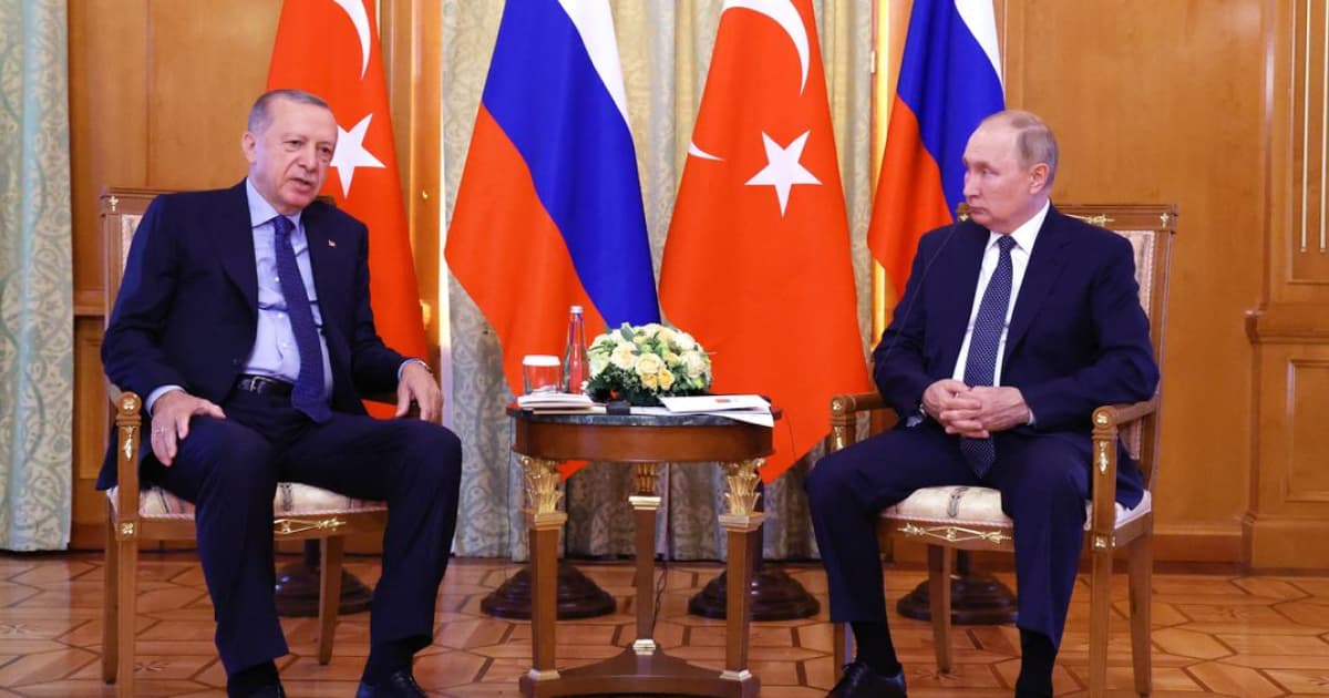 Президент Туреччини Ердоган обговорив турецько-російські відносини та війну РФ проти України з Владіміром Путіним
