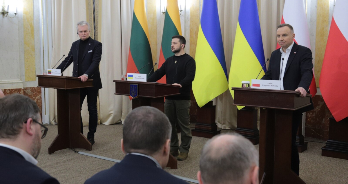 A meeting of the heads of states of the Lublin triangle took place in Lviv