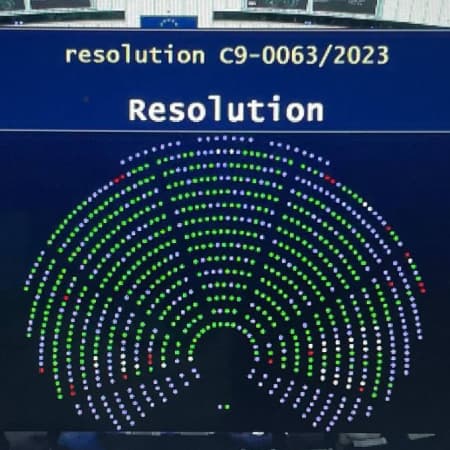 On January 19, the European Parliament adopted a resolution to establish a tribunal for Russia for the crime of aggression against Ukraine