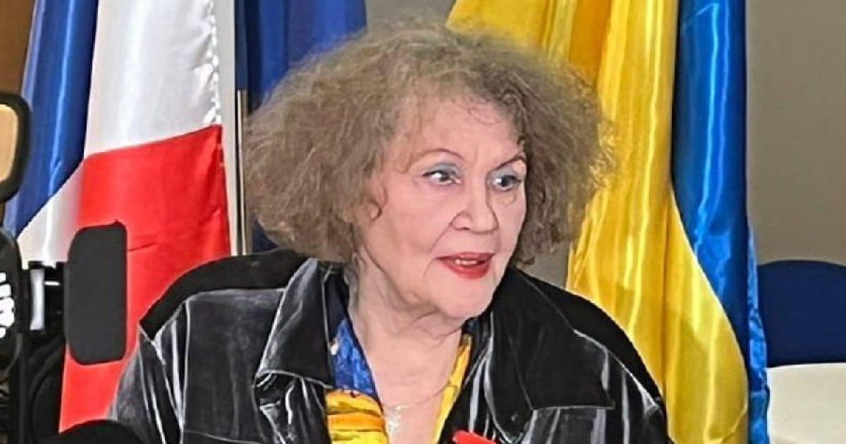 Ukrainian writer and poet Lina Kostenko became a knight of the Legion of Honor