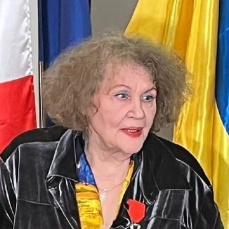 Ukrainian writer and poet Lina Kostenko became a knight of the Legion of Honor