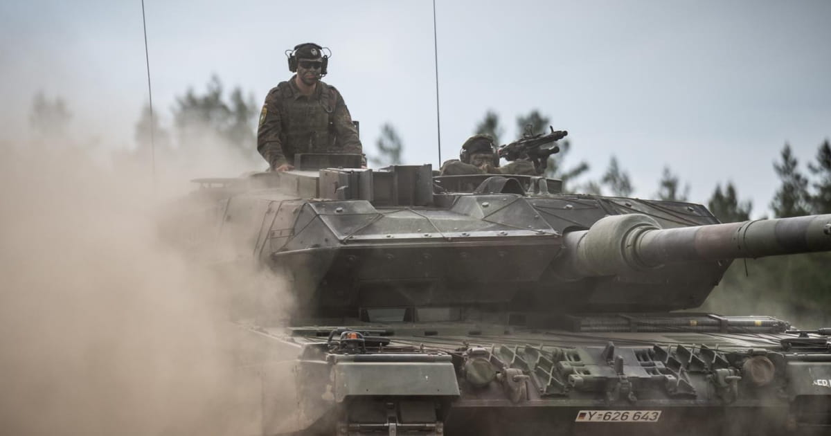 Україна отримає перші танки від Німеччини через три місяці