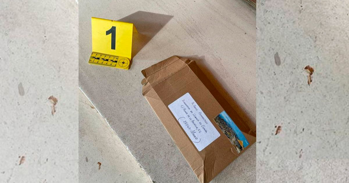 Police detained a 74-year-old pensioner in Spain who may have sent bloody letters to the Ukrainian embassy