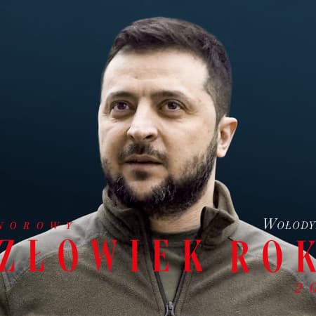 Volodymyr Zelenskyy became the "Person of the Year" according to the Polish weekly "Wprost"