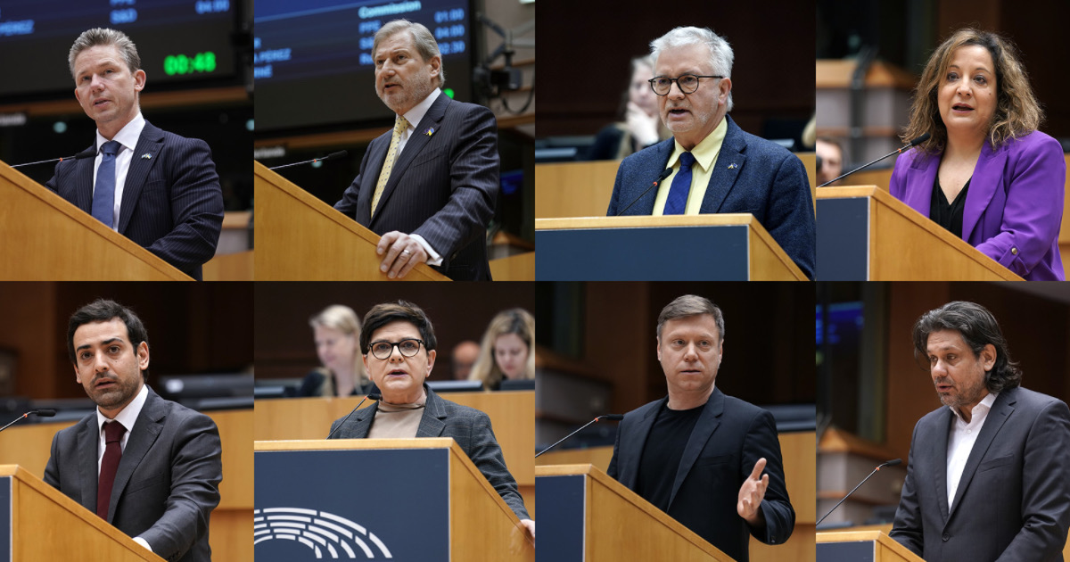 The European Parliament adopts a resolution calling on the EU to work on starting negotiations on Ukraine's accession to the bloc