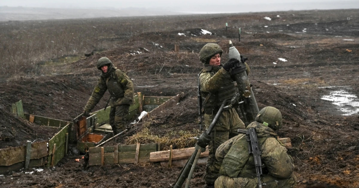 Артилеристи російської армії стріляють «наосліп»