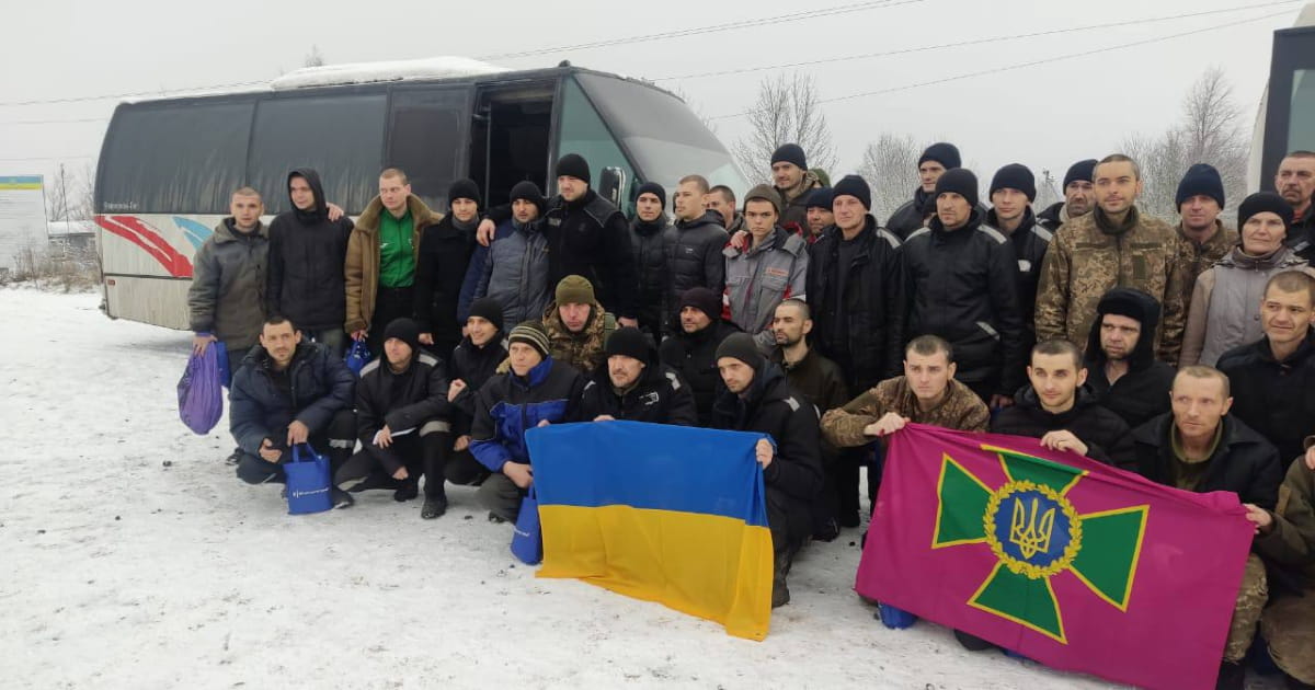 Україна повернула 116 людей з російського полону