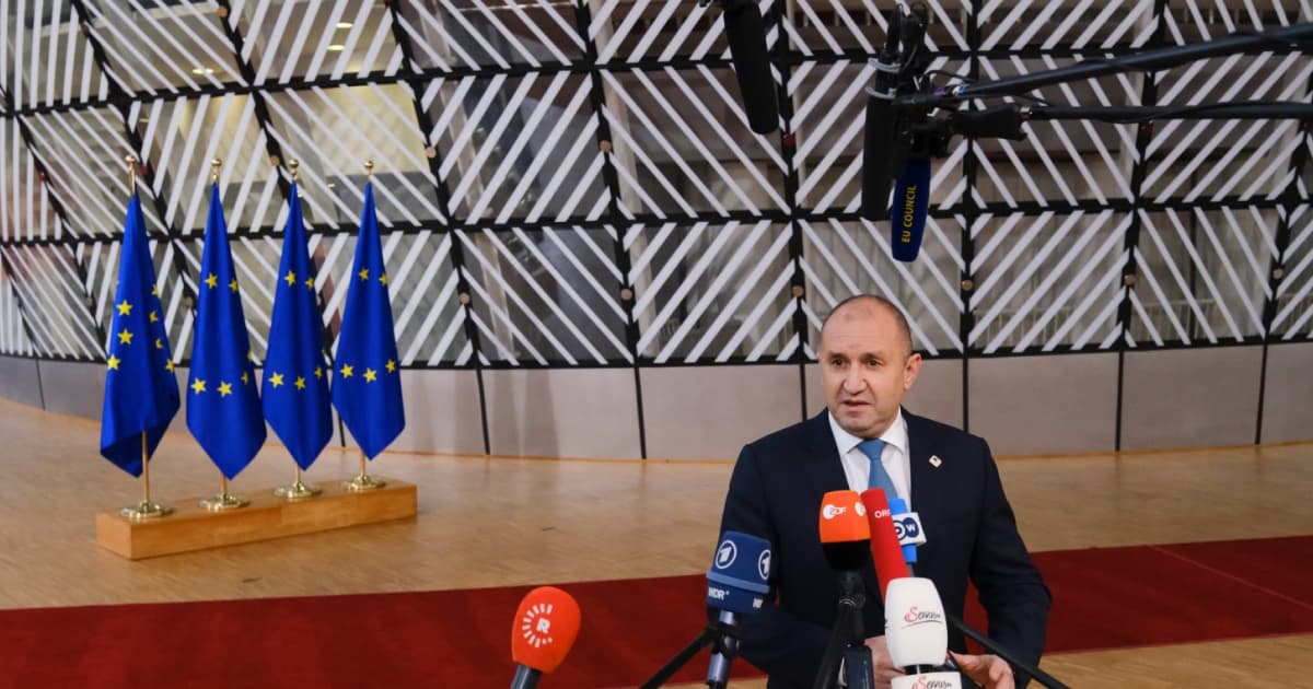 Bulgaria may veto sanctions against Russia's nuclear power industry — Bulgarian President Rumen Radev at the EU summit