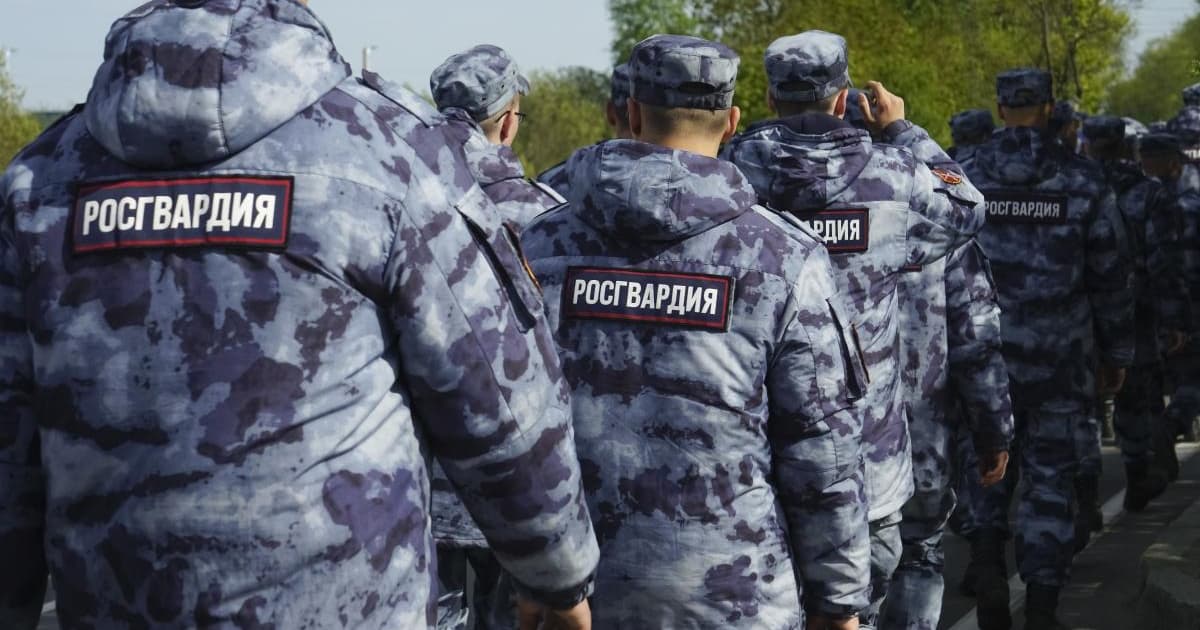 About 200 Russian Guard servicemen were sent to the temporarily occupied areas of the Kherson region