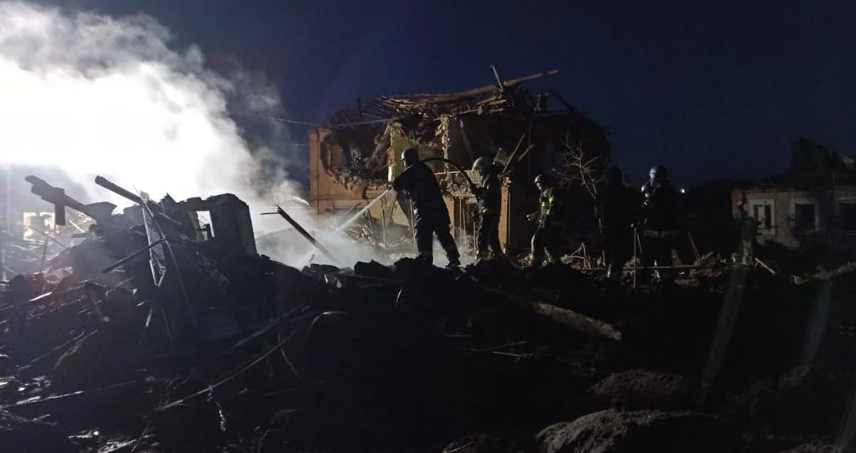 On the night of February 16, Russians launched a massive attack on Ukraine