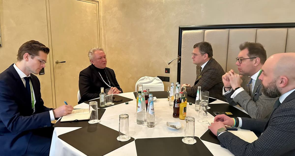 Ukrainian Foreign Minister Kuleba held a series of meetings on the sidelines of the Munich Summit