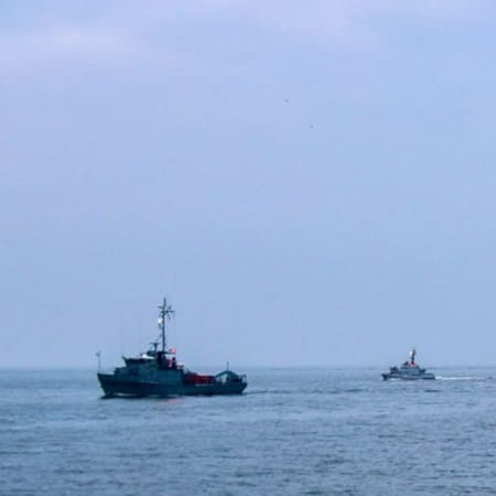 Three unmarked cargo ships left the water area of Rostov-on-Don towards Mariupol or Berdiansk