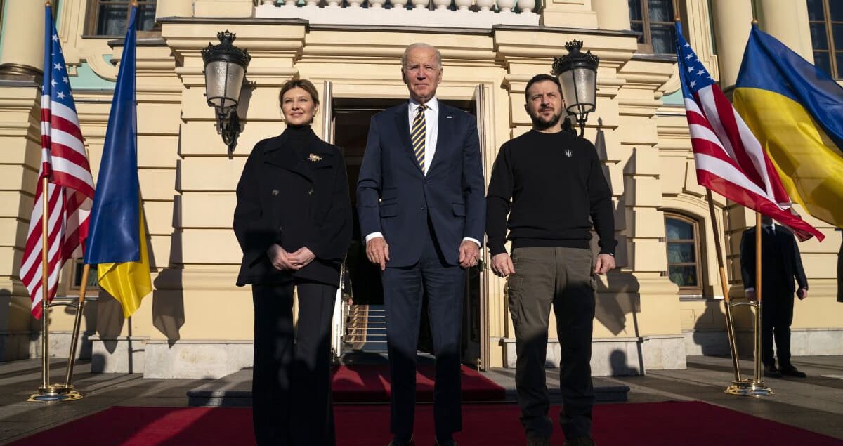 Joe Biden announces a new $500 million package of military aid to Ukraine