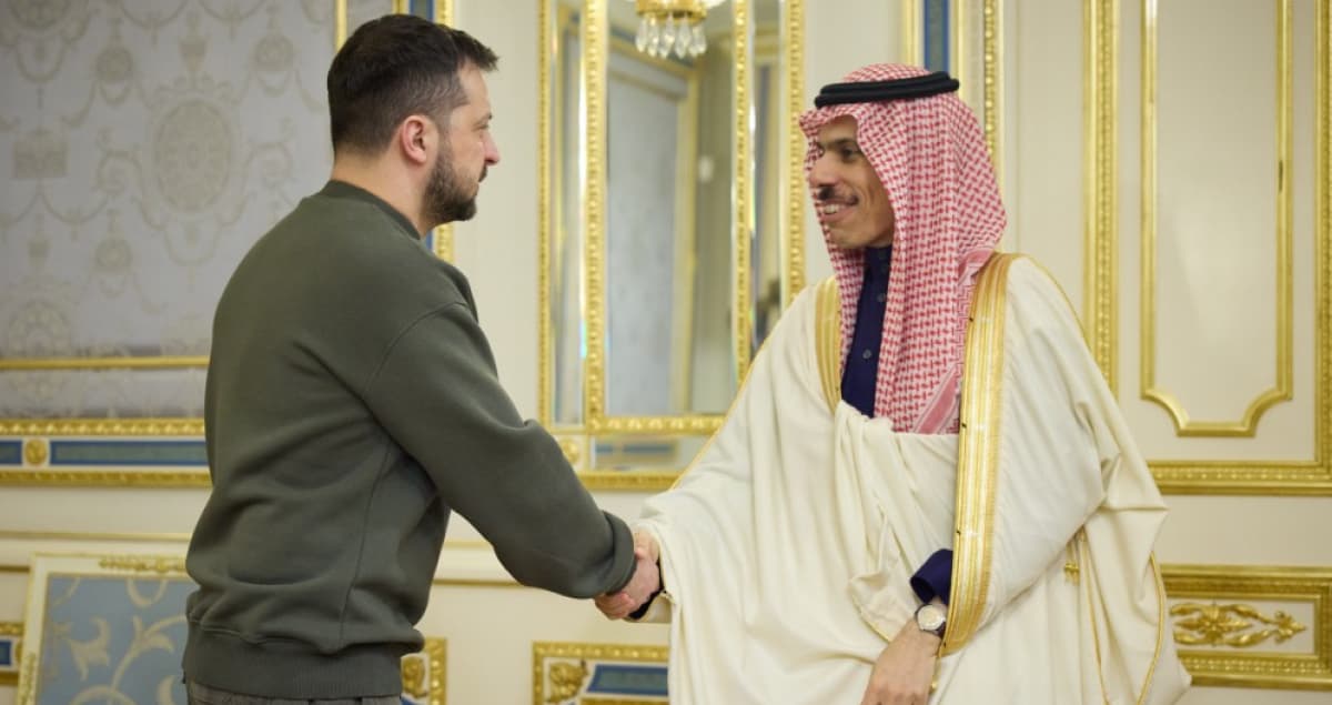 Президент України провів зустріч із Міністром закордонних справ Королівства Саудівська Аравія