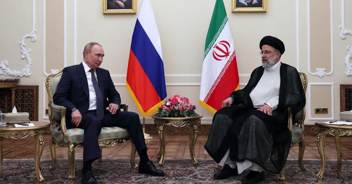 The United States is concerned about the growing partnership between Russia and Iran