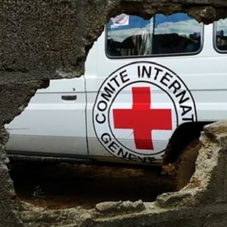 The International Committee of the Red Cross may have provided computer equipment to the temporary occupation administration of the Pershotravnevyi district