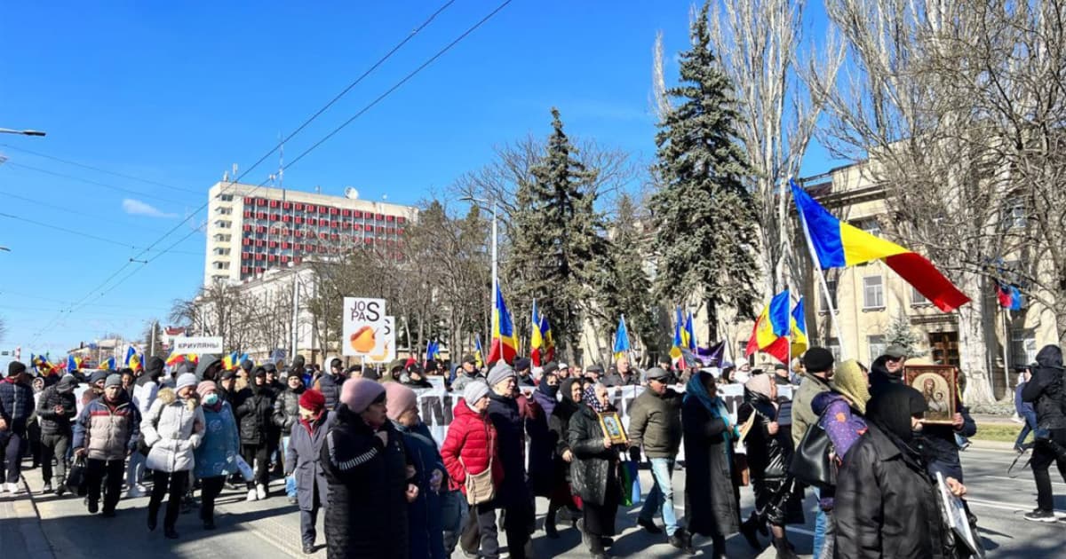 Another protest takes place in Moldova