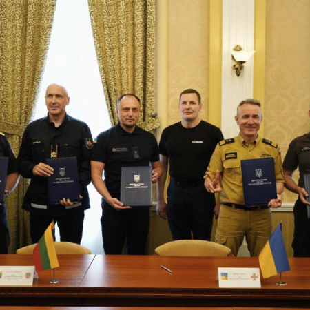 Рятувальні служби України, Литви, Латвії, Єстонії та Польщі підписали Меморандум про співпрацю