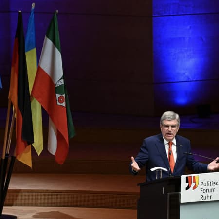 International Olympic Committee and the Olympic Games cannot be arbiters in political disputes — IOC President Thomas Bach,  during a speech at a political forum, Reuters quotes