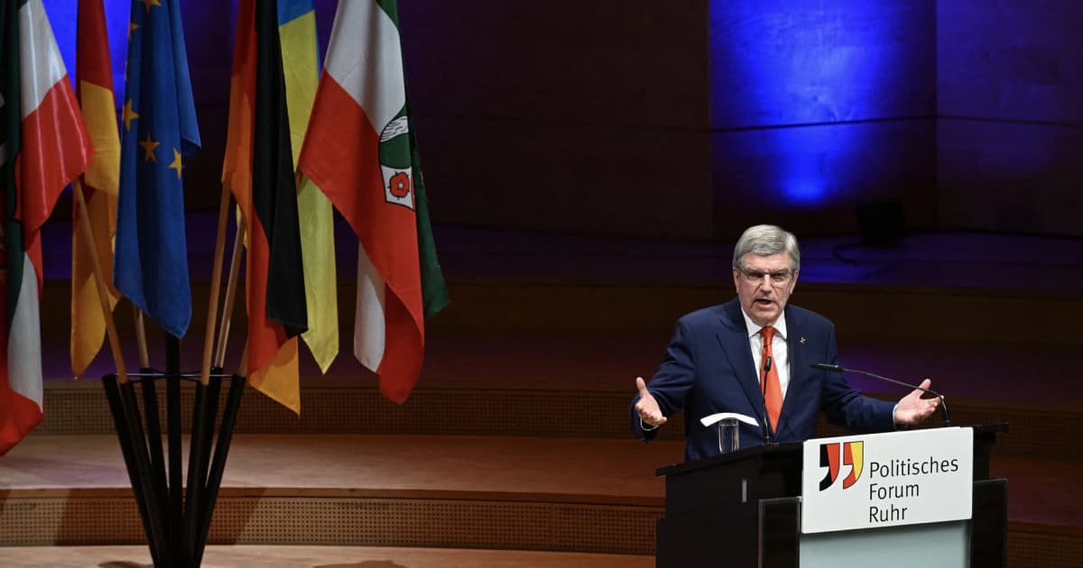 International Olympic Committee and the Olympic Games cannot be arbiters in political disputes — IOC President Thomas Bach,  during a speech at a political forum, Reuters quotes
