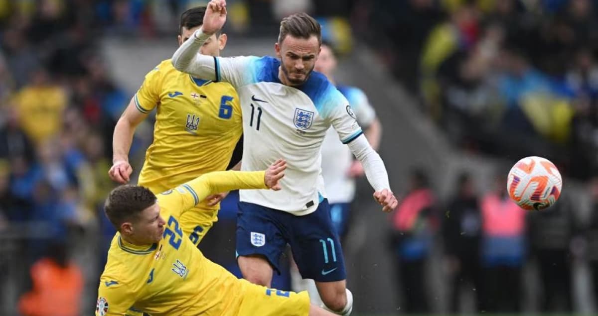 Україна програла Англії перший матч кваліфікації на Чемпіонат Європи з футболу 2024 року