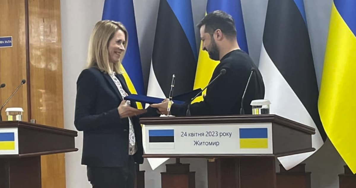 Естонія та Україна домовилися координувати спільні дії для гарантій безпеки на шляху до членства у НАТО