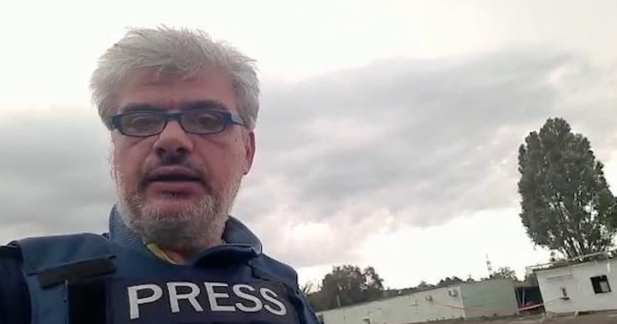 Під час обстрілу Антонівського моста італійський журналіст отримав поранення