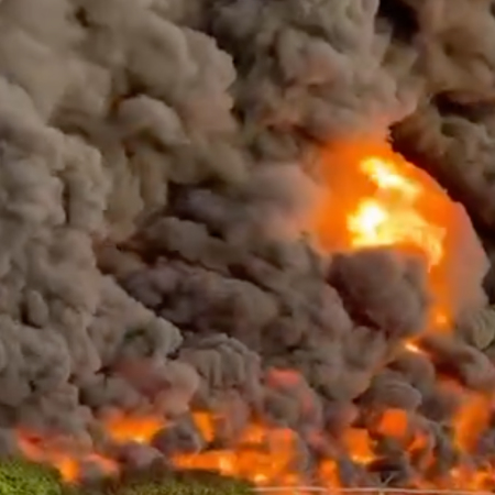 Опублікували супутникові знімки наслідків вибуху на нафтобазі в тимчасово окупованому Севастополі