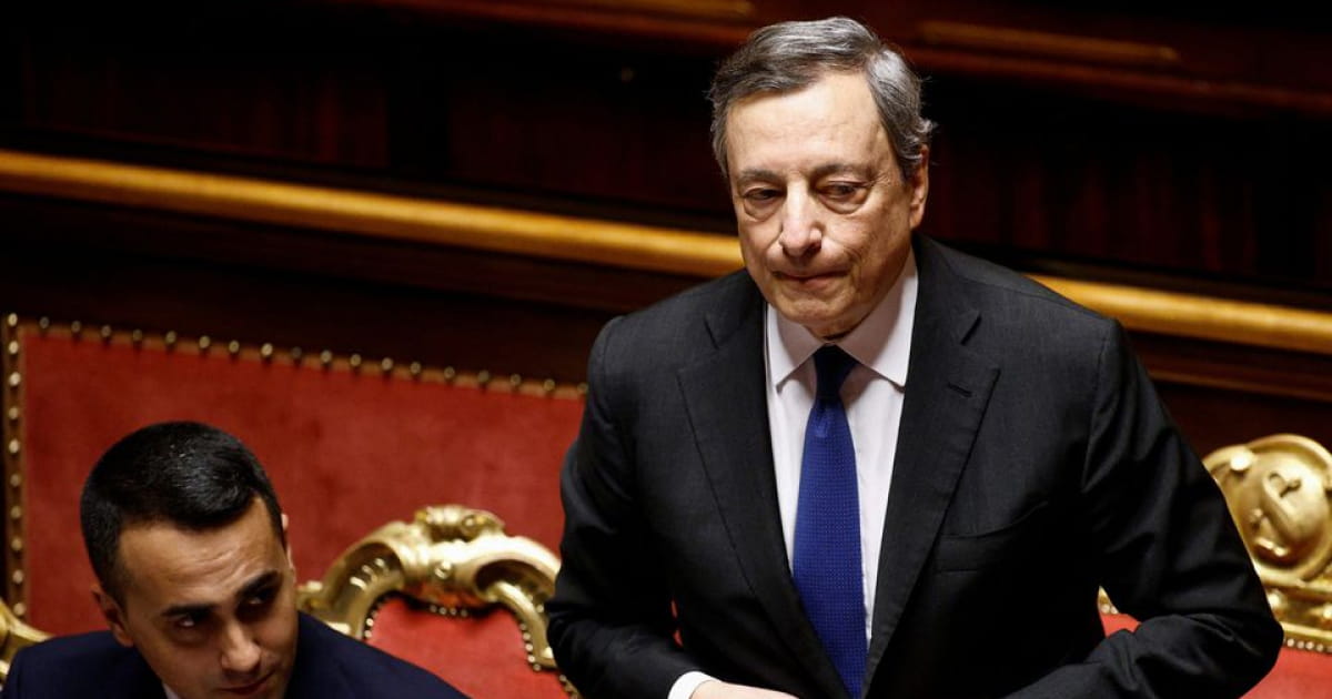 Прем'єр-міністр Італії Маріо Драгі піде у відставку, якщо партнери коаліції не об’єднаються