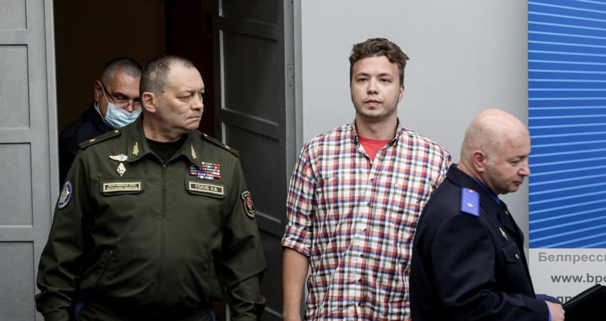 In Belarus, a court "sentenced" the former editor-in-chief of the NEXTA Telegram channel to eight years in prison
