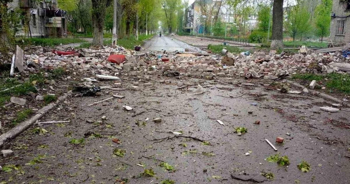 Russian military conducts air strike on the centre of Avdiivka in the Donetsk region