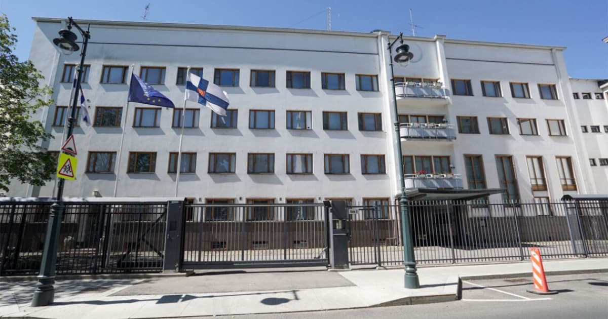 Росія заморозила банківські рахунки посольства Фінляндії та Генерального консульства