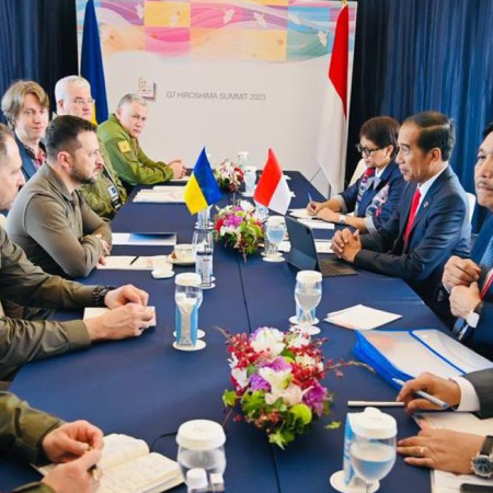 Володимир Зеленський провів зустріч з Президентом Індонезії Джоко Відодо