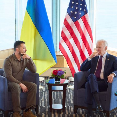 Президент Зеленський провів зустріч із Президентом США Байденом