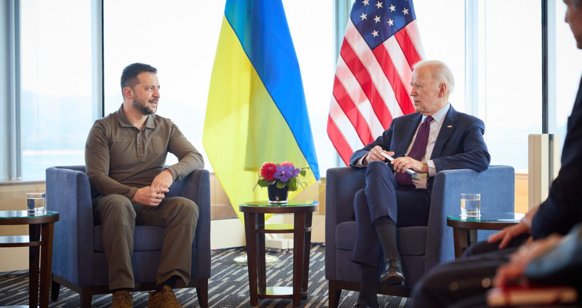 Президент Зеленський провів зустріч із Президентом США Байденом