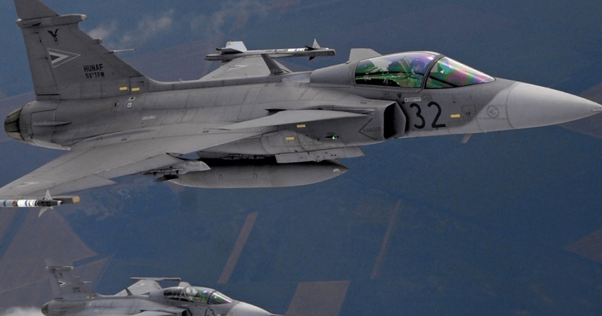 Швеція дозволить українським пілотам практикуватися на своїх винищувачах «JAS 39 Gripen»